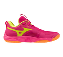 Mizuno Wave Momentum Elite 'PINK TETRA-FORTUNE YELLOW'