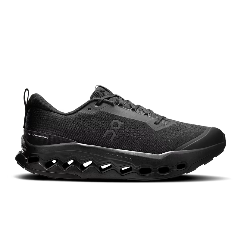 On Running Cloudsurfer Trail 2 Black | Eclipse