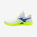 Mizuno Wave Momentum Elite ' WHITE-LIGHTNING YELLOW'